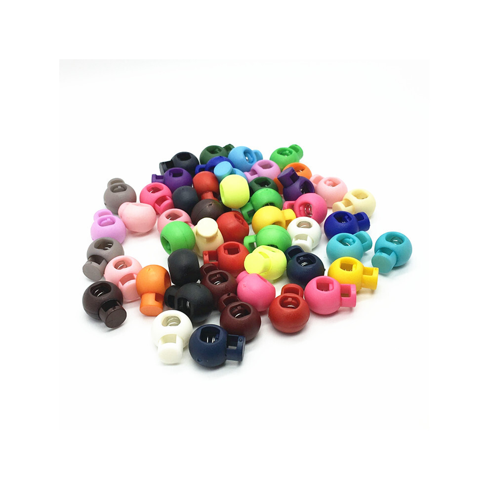 Adjustable Round Cord Stops, Secure Fastener For Drawstring Pants, Backpacks, Sportswear (60Pcs, Six Color) 9094122620698