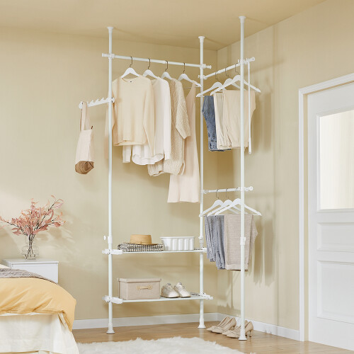 SoBuy Walk-in Closet 195x42x295cm 1