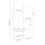 SoBuy Walk-in Closet 195x42x295cm 3
