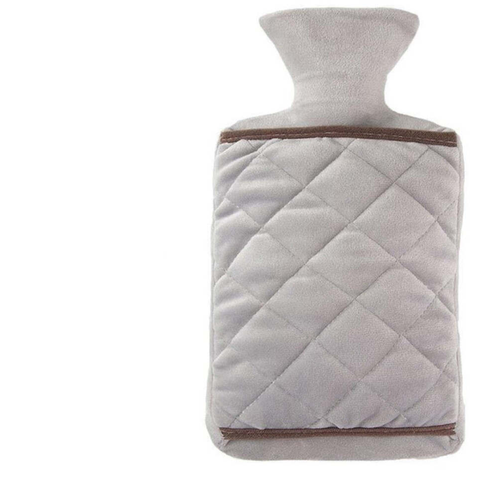 Hot Water Bag 1000ml Thickened ExplosionProof With Plush Hand And Feet Warmer Removable Cloth Cover Model 03