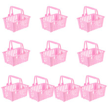50 Stuks Simulatie Winkelmandjes Plastic Mini Mandjes Voor Speelgoed