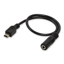 Mini USB To 3.5mm Headphone Adapter Cable For-4 M