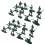 100 Pièces Mini Soldats Figurines Table À Sable 11