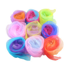 20 Pièces Foulards De Danse Et Jonglerie Couleur Aléatoire