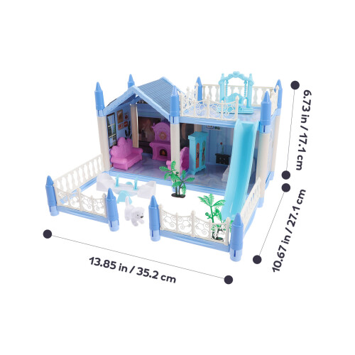 5 Ensembles De Maison De Puzzle Villa Miniature Pour Filles 2