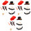 3 Sets 16Pcs Snowman Decorating Kit With Scarf And Hat 4