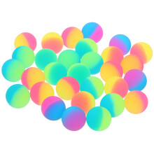 30 Unidades Bolas Rebotantes De Plástico Para Niños Y Antiestrés
