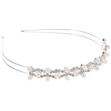 Rhinestone Braut Haarspange Silber