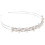 Rhinestone Braut Haarspange Silber 1