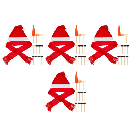 4 Ensembles Accessoires Décoration Noël Bricolage 1