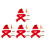 4 Ensembles Accessoires Décoration Noël Bricolage 6