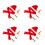 4 Ensembles Accessoires Décoration Noël Bricolage 8