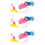 6Pièces Jouets Simulation Plastique Couleurs Pour Enfants 8