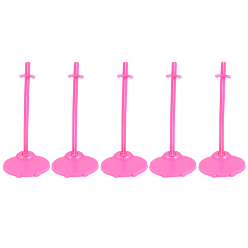 20 Pièces Support Pour (10 Transparent + 10 Rose) 2