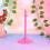 20 Pièces Support Pour (10 Transparent + 10 Rose) 8