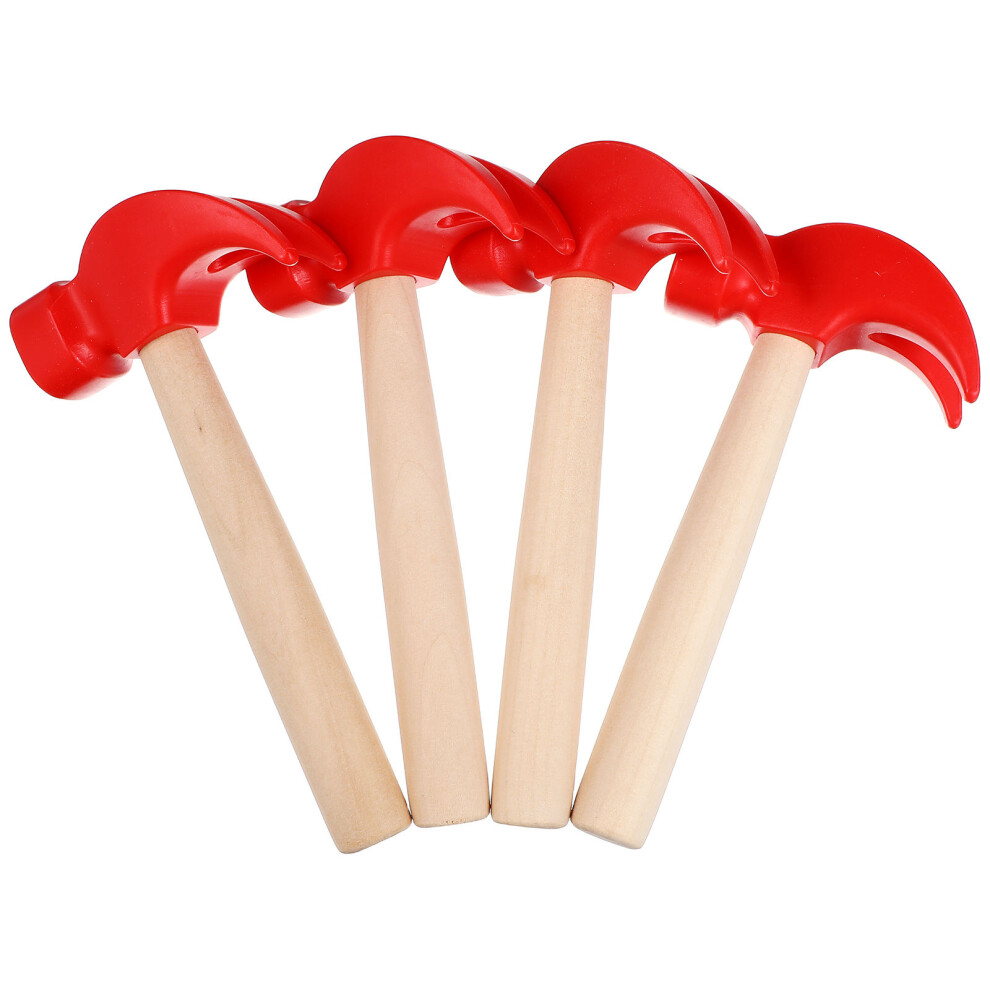 4 Sztuki Drewniany MłOtek Edukacyjna Dla Dzieci-image