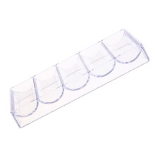1Pc Transparent Storage Box For Game Chips Organizer