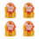 4Pcs Miniature Monkey King Resin Figurine For Desktop Decoration 7