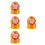 4Pcs Miniature Monkey King Resin Figurine For Desktop Decoration 5