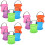 15 Pcs Household Brush Holders Reusable Cleaning Buckets Accessory 7