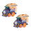 2 Pièces Train Électrique Éducatif À Tactile Pour Enfant Violet 11