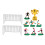 De Miniatura Para Pastel De Fútbol Plástico 11