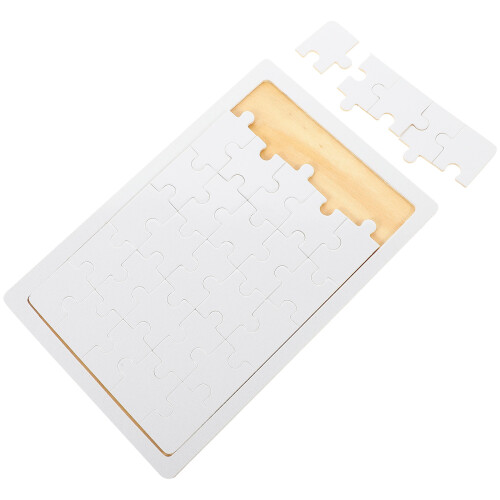 5 Pièces Rectangle Thermique Puzzle Sublimation Pièce Vide