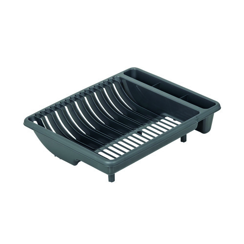 Addis Addis Draining Rack 380x480x110mm Metallic Grey