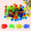 100 Pièces Accessoires Transparent Pour Jeu De En Plastique 9