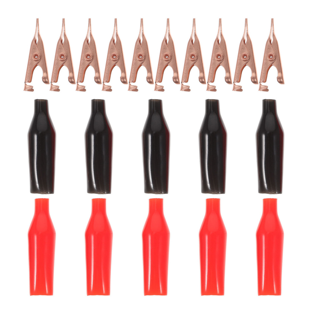 10Pcs Metal Crocodile Clamps For Laboratory Electric Testing 3552695148446