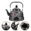 Home Retro Black Enamel Storage Container For Coffee Oil Tea 4