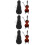 3 Set Mini Violino Elegante Decorazione Per Foto 9