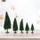 10St Mini Landschapsbomen Plastic Voor Diorama Decor 3