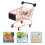 4St Lekvagn Mini Shopping Rosa Guld 9