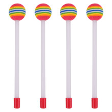 4 Unidades De Baquetas Para Crianças Cores