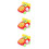 3 Unidades Brinquedo Simulado Desenho 8