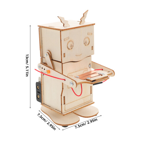 Kit Stem De Para Crianças Com Robô Comendo Moedas 2
