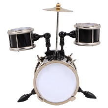 De Bateria Miniatura Para Casa De Bonecas, Acessório Musical