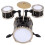 De Bateria Miniatura Para Casa De Bonecas, Acessório Musical 7