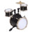 De Bateria Miniatura Para Casa De Bonecas, Acessório Musical 8