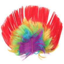 Led Light Up Mohawk Wig Hairstyle Christmas Halloween Wigs