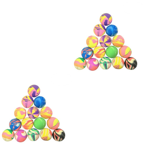 50 Unidades 25Mm Bolas Saltitantes De Borracha Para Crianças 2