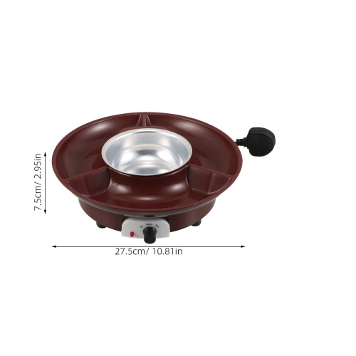Conjunto Panela Elétrica Fondue com Chocolate e 2 Garfos 2