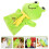 Plush Groda Handsdocka Lekfull Djurdocka För Barn 5