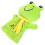 Plush Groda Handsdocka Lekfull Djurdocka För Barn 8
