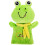 Plush Groda Handsdocka Lekfull Djurdocka För Barn 6
