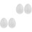 4 Pcs Kreativ Påskägg Simulation Festerägg 4