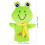 Plush Groda Handsdocka Lekfull Djurdocka För Barn 2