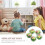5 Unidades Miniatura Comida Salada, Brinquedo 10