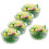 5 Unidades Miniatura Comida Salada, Brinquedo 11